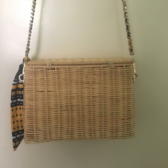 Zara Rattan Bag - Picture 2 of 4